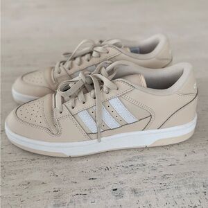 Adidas Hoops 3.0 Low Classic Vintage Shoes in “Wonder Beige”, Women’s 8.5